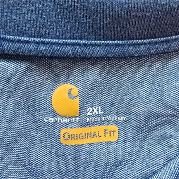 Carhartt Men's Polo Shirt,  Like New Condition - Picture 5 of 5